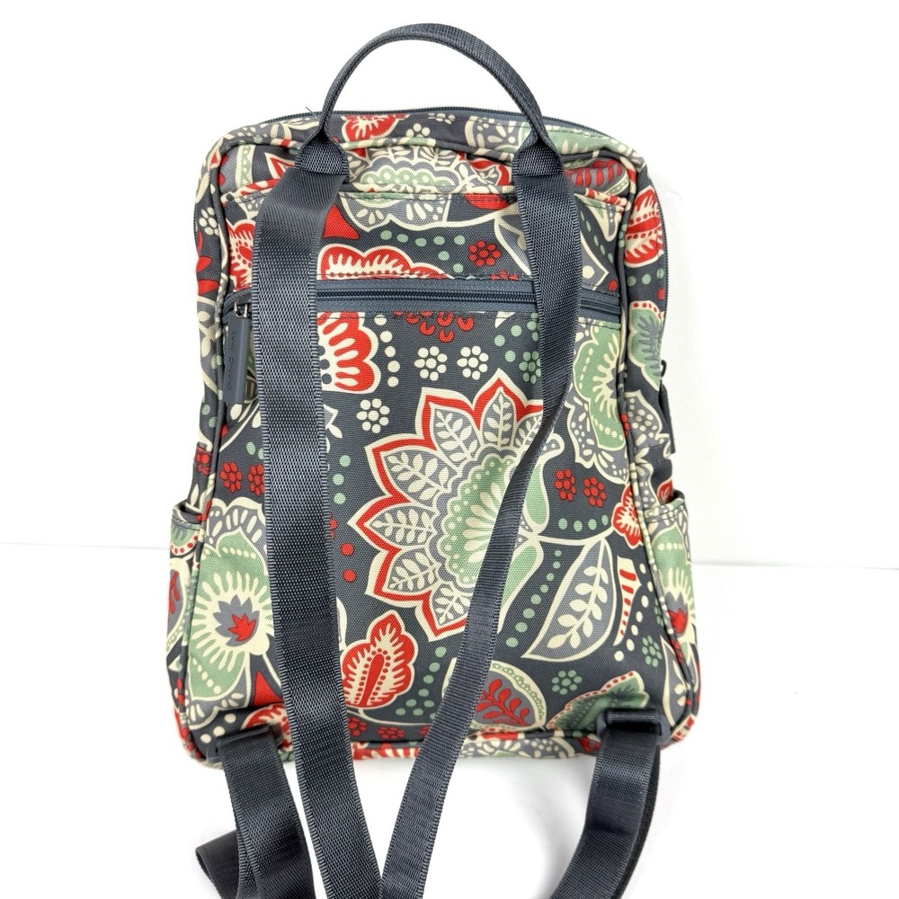 Vera Bradley Nomadic Floral Lighten Up Backpack Canvas Boho Colorful Spring - Picture 5 of 9